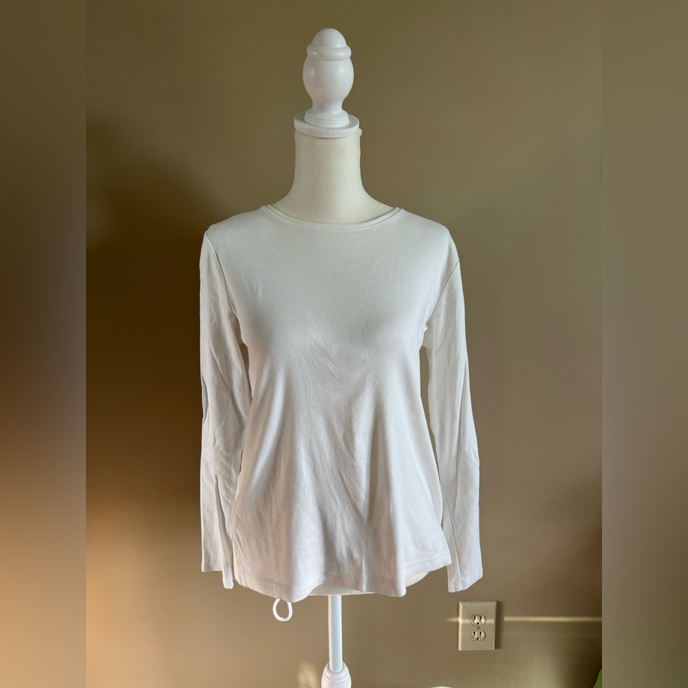 Croft&Barrow White Classic Tee